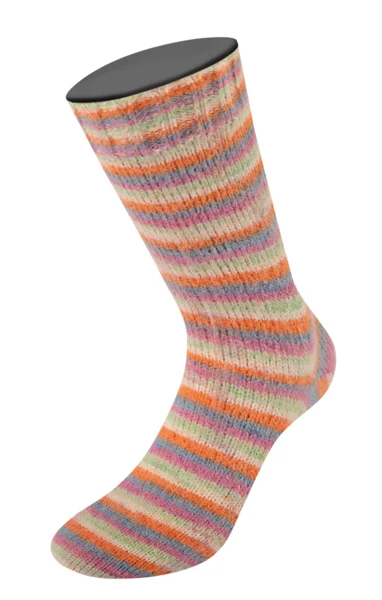 Lana Grossa Cosy Socks Multi Stripes